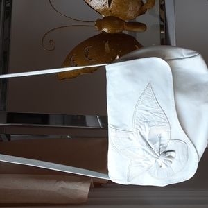 Women's purse, genuine leather, shoulder strap,11×8